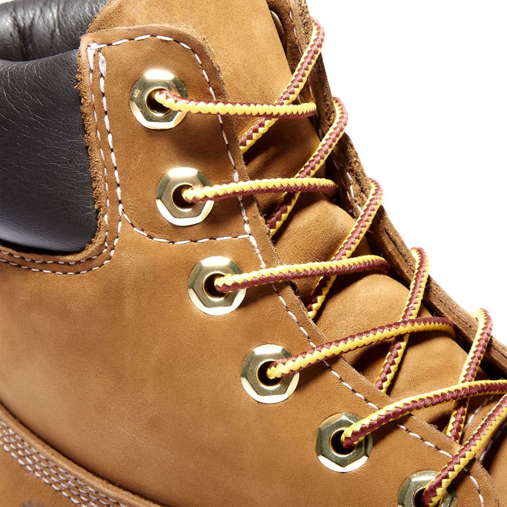 Timberland 6-Inch Μποτακια Γυναικεια Καφε - Premium Waterproof - Greece 4065389-JP